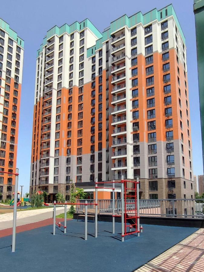 Апартаменты В Жк Laketown На Берегу Озера Almaty Eksteriør billede